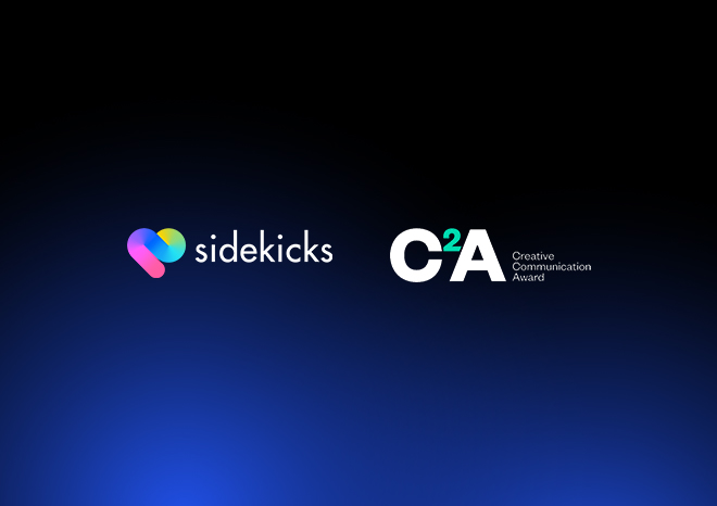 Intelligence with a heart: Sidekicks’ new logo wins C2A award