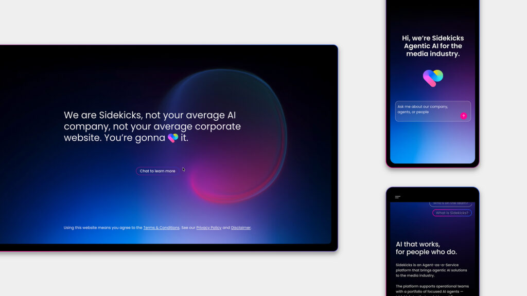 Sidekicks Introduces the Industry’s First Fully AI-Centric Corporate Website