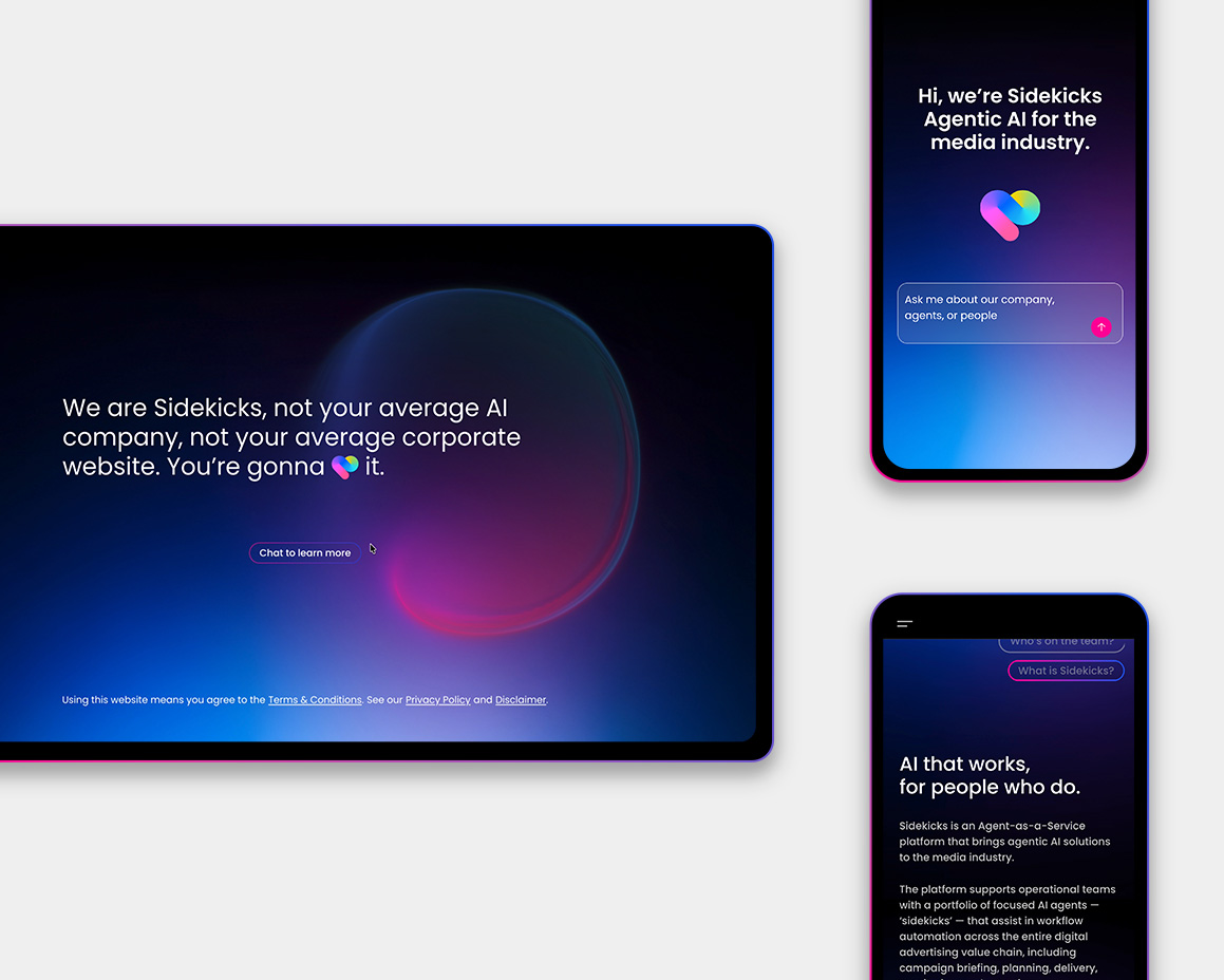 Sidekicks Introduces the Industry’s First Fully AI-Centric Corporate Website